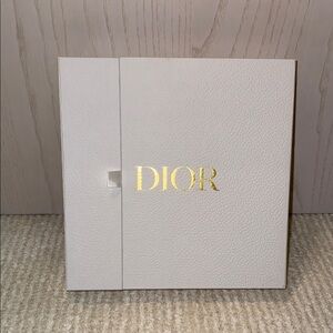 Dior Luxurious White Box with Gold Logo